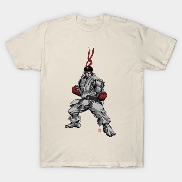 Ryu T-Shirt by Huluhua